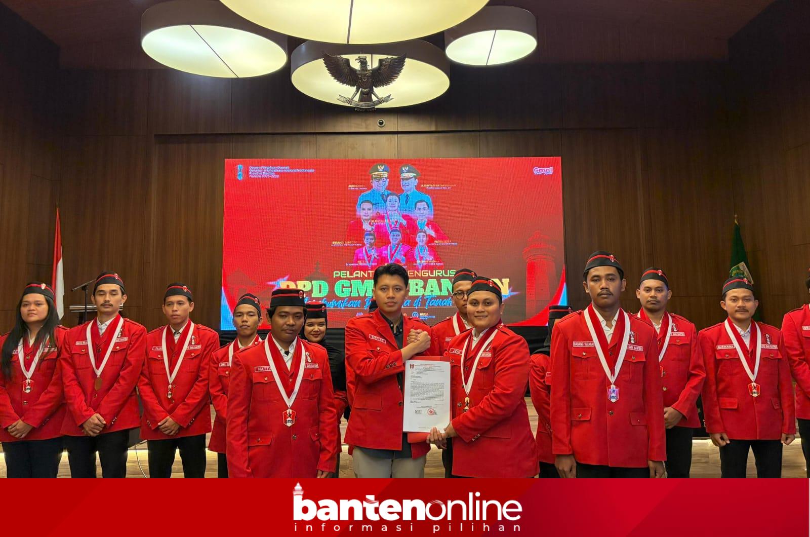 Suasana pelantikan dan konsolidasi ideologi DPD GMNI Banten periode 2026–2028 di Serang.